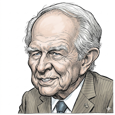 Caricature of Pat Robertson